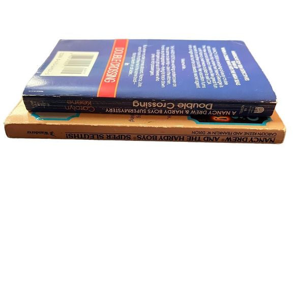 Nancy Drew And The Hardy Boys 2 Paperback Books Super Sleuths & Super Mystery‎ - Picture 8 of 8